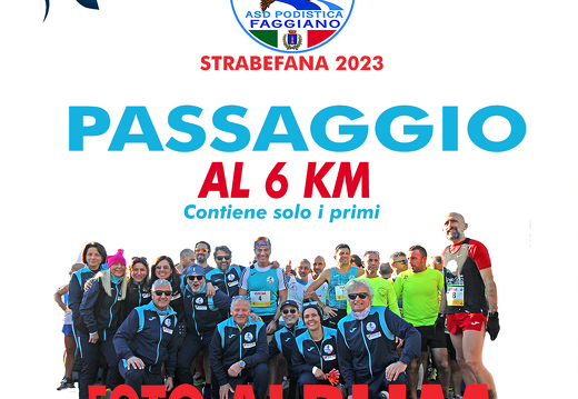 Passaggio al 6 KM.