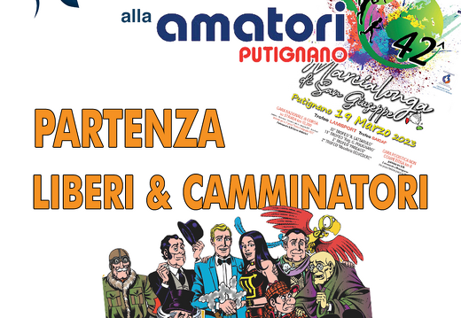Partenza Liberi e camminatori