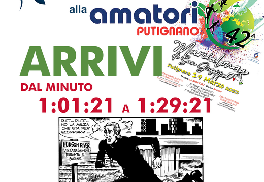 Arrivi dal minuto 1:01:00 a 1:29:21