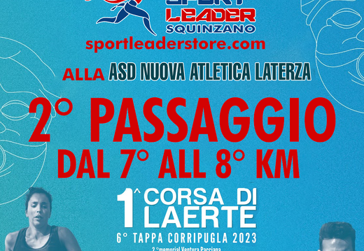 2° Passaggio dal 7° al 8° km.