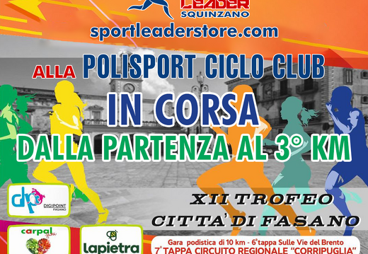 In corsa dalla partenza al 3° km