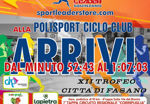 Arrivi dal minuto dal 52:43 al 1:07:33