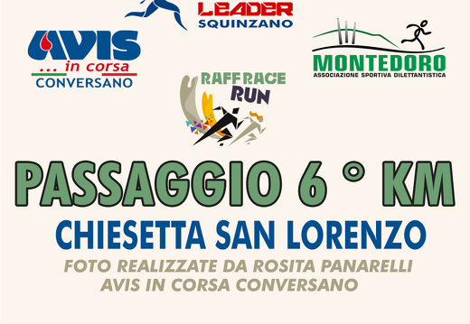 Passaggio al 6° Km Chiesetta San Lorenzo