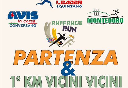 Partenza & 1° km vicini vicini