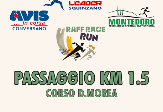 Passaggio 1.5 km  Corso D. Morea