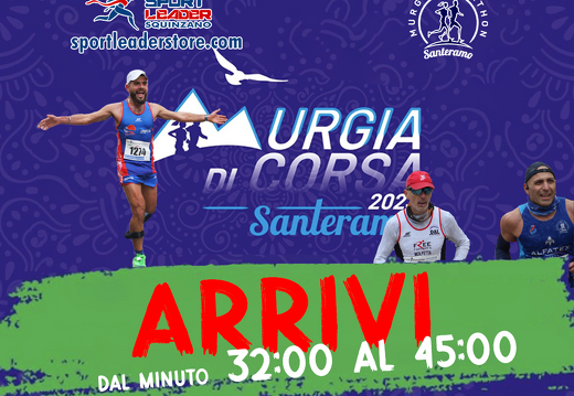 Arrivi dal minuto 32:00 al 45:00