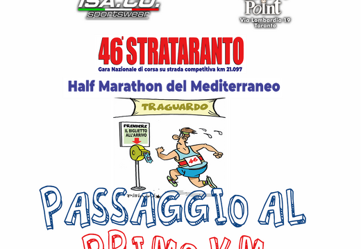 Passaggio al primo km.